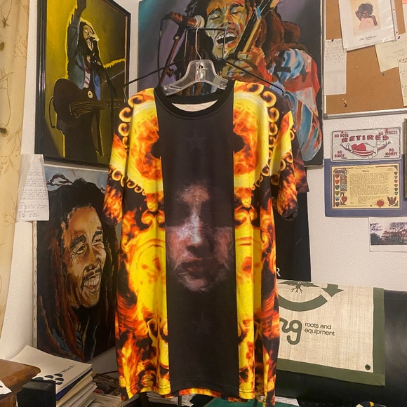 Designer 90s Vintage Showroom Sample Madonna Shirt XL - Picture 1 of 6